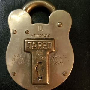 Solid Brass Lock